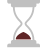Red sandclock