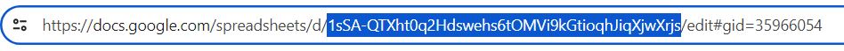 Script zu Erinnerung von DokumentenAktualisierung: ID des Google-sheet